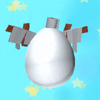 Toilet Paper Egg GIF by Blue Wizard