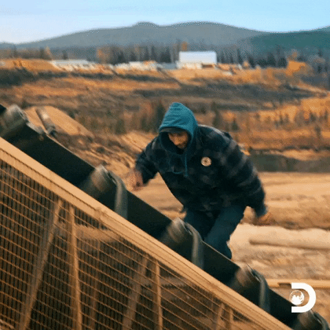 Gold Rush Running GIF by Discovery