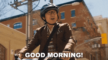 Good Morning Hello GIF by Universal Pictures