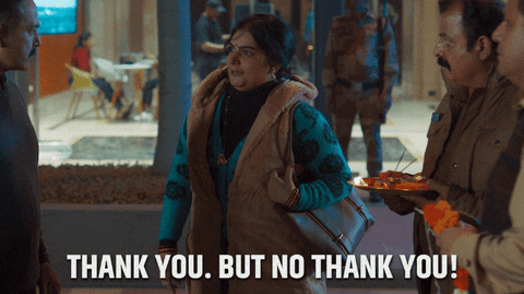 No Thank You GIF by Voot Select - Find & Share on GIPHY