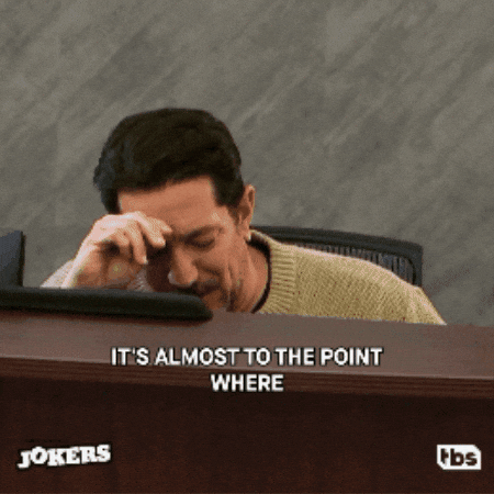 Sit Down Joker GIF by TBS Impractical Jokers