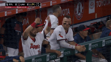 La Angels Halo GIF by Los Angeles Angels