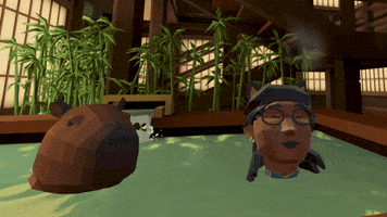 Chilling Video Games GIF by Walkabout Mini Golf