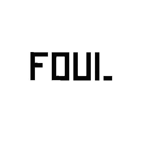 FOUL shop Sticker