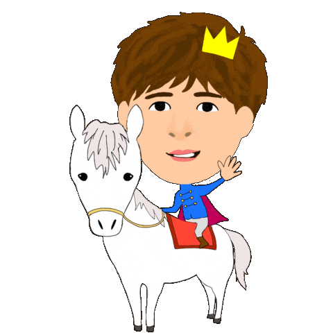 Horse King Sticker