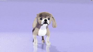 Dog 3D GIF