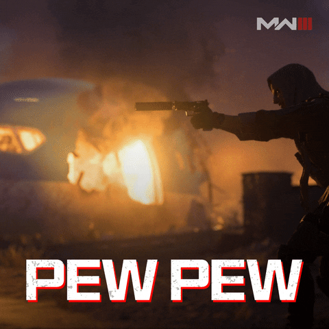 Shooting Pew Pew GIF by Call of Duty