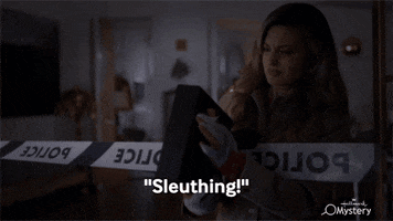 Lauren Sleuthing GIF by Hallmark Mystery