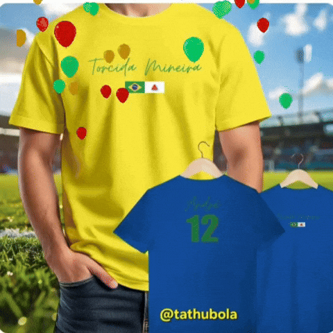Minas Camisa Do Brasil GIF by Tathubola