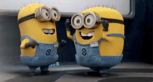  what school college yay minions GIF