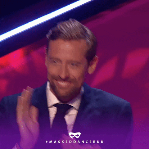 Peter Crouch Dancing GIF by The Masked Singer UK & The Masked Dancer UK
