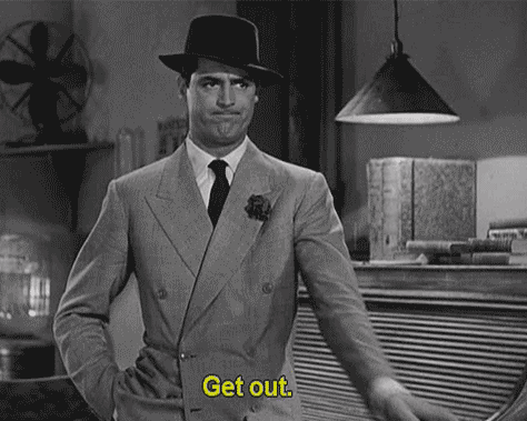 Image result for cary grant out gif