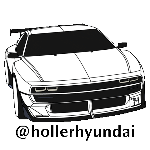 Holler Hyundai Sticker