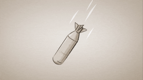 Explosion Bomb GIF by ACloop - Find & Share on GIPHY