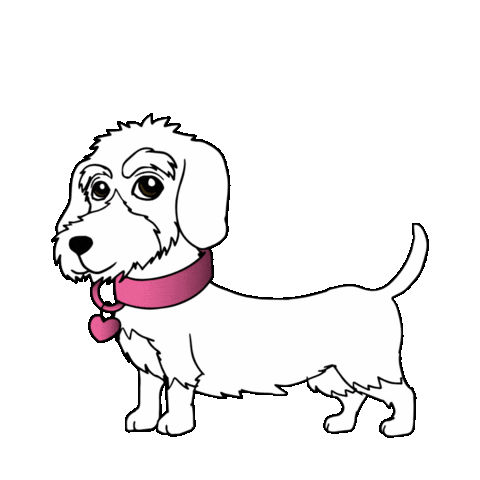 Dackelliebe Sticker by Freda & Friends