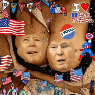Trump Vote GIF by PEEKASSO