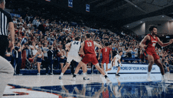 Gonzaga Huff GIF by zagsgotdudes