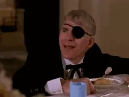 steve martin eye patch GIF by Cheezburger