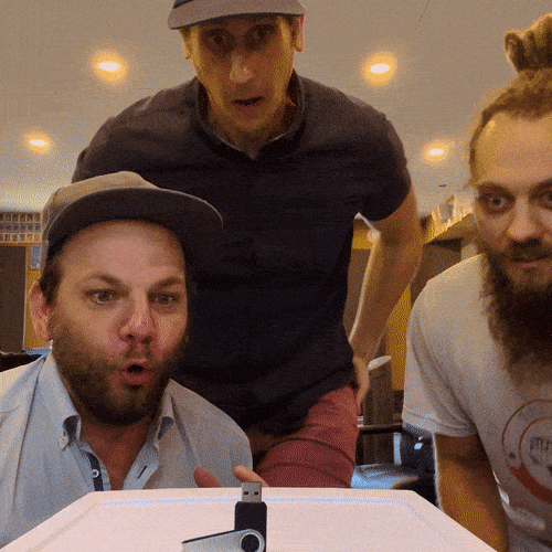 Blown Away Wow GIF by Rare Americans