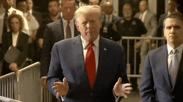 Enjoy It Donald Trump GIF by GIPHY News