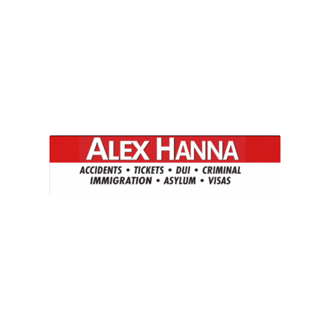 Alex Hanna Law Sticker