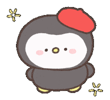 Penguin Pong Sticker