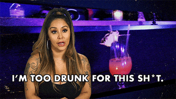 Im Too Drunk For This Jersey Shore GIF by Jersey Shore Family Vacation