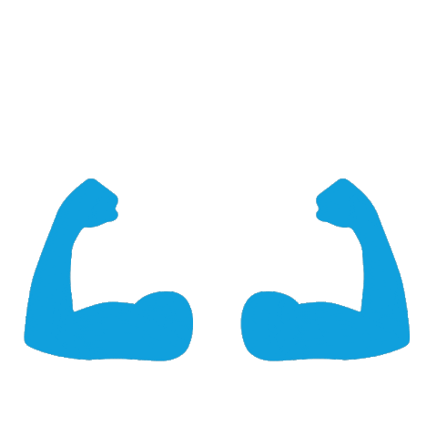 Self-Defense Muscles Sticker by StandStrong