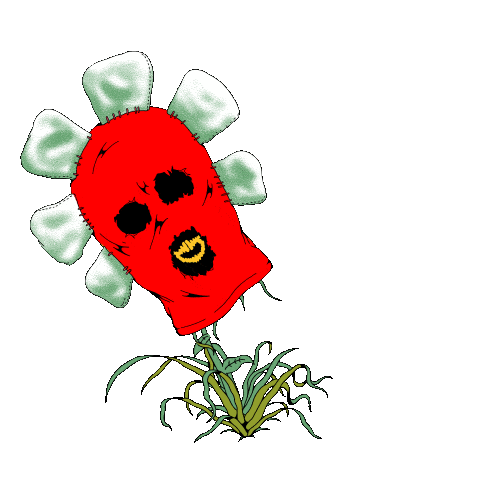 Flower Rock Sticker by The Dirty Nil