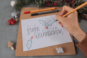 Merry Christmas GIF by STABILO