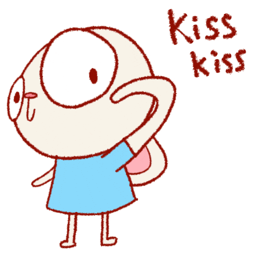 Give Me Love Kiss Sticker