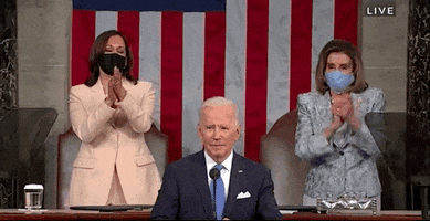 Joe Biden Applause GIF by GIPHY News