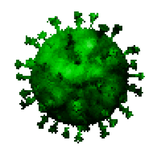 Corona Virus Sticker