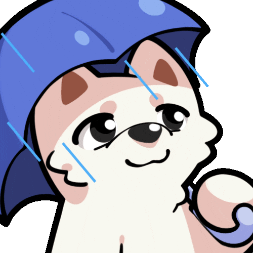 Sticker Raining GIF