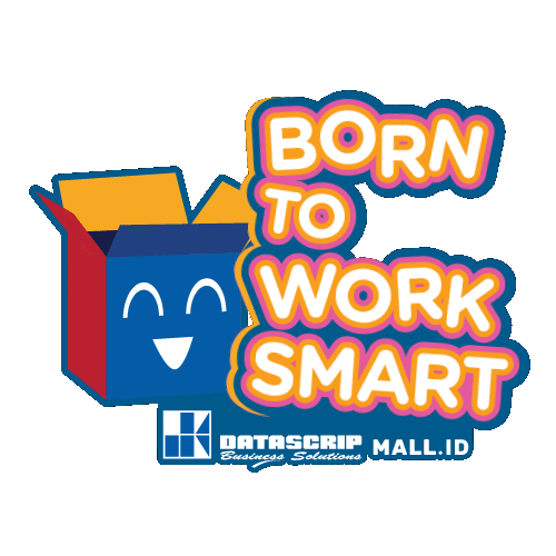 Work Working Sticker by DatascripMall.ID