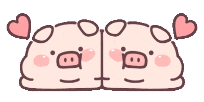 Pig Love Sticker