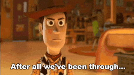 angry toy story GIF