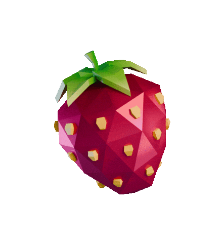 3D Fruit Sticker