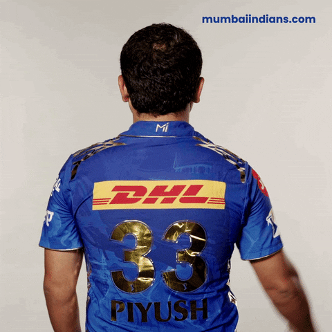 Happy Piyush Chawla GIF by Mumbai Indians
