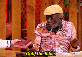 garrett morris bible GIF
