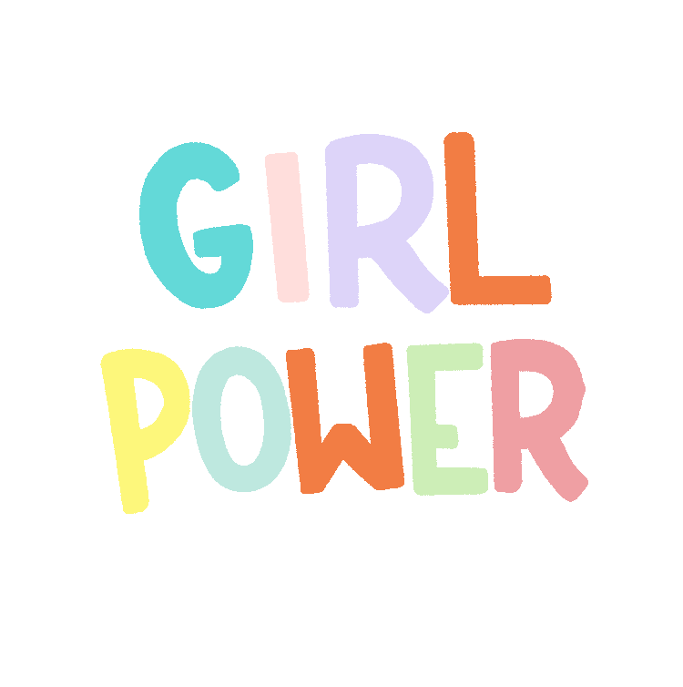 Girl Sticker