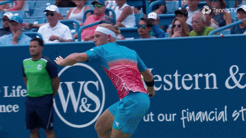Flying Dance Party GIF by Tennis TV
