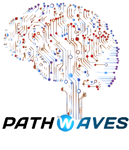 Pathwaves Sticker