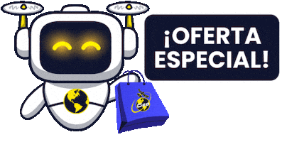 Robot Compra Sticker by Geosysteming