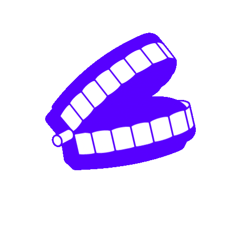 Teeth Smile Sticker by SmileDirectClub