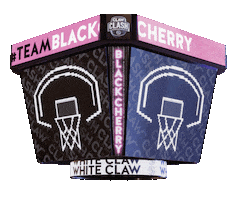 Black Cherry Basketball Sticker by White Claw