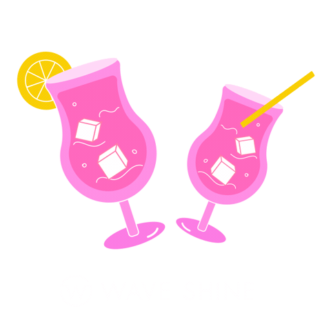 Wave Shine Sticker