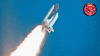 space shuttle launch gif