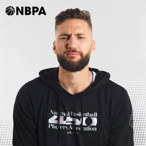 Suspicious Players Association GIF by NBPA
