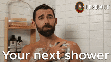 Body Wash Shower GIF by DrSquatchSoapCo